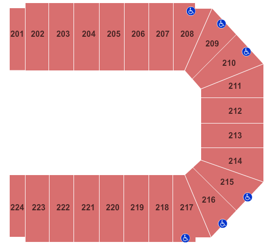 EJ Nutter Center Seating Chart: Open Floor