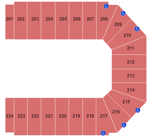 EJ Nutter Center Seating Chart