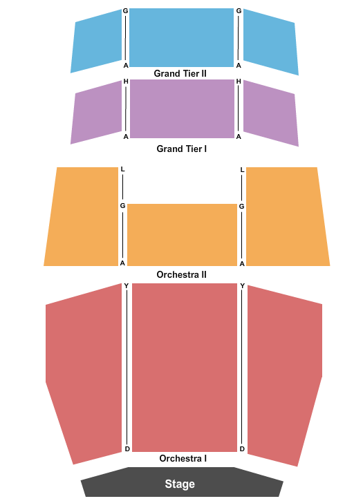 EKU Center For The Arts Seating Chart