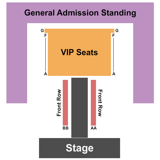 EPIC Event Center - WI Seating Chart: FrontRow/GA