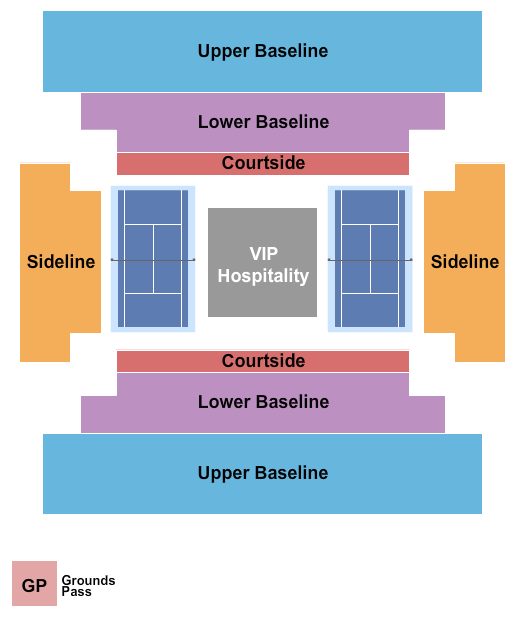 ESPN Wide World Of Sports Complex Seating Chart: Pickleball
