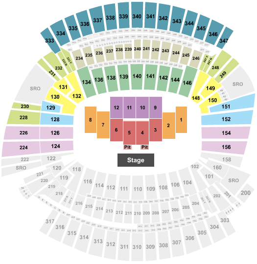East Club Lounge at Paycor Stadium Seating Chart: CMF