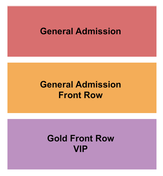 EastVille Comedy Club - Brooklyn Seating Chart: GA/Front Row/VIP