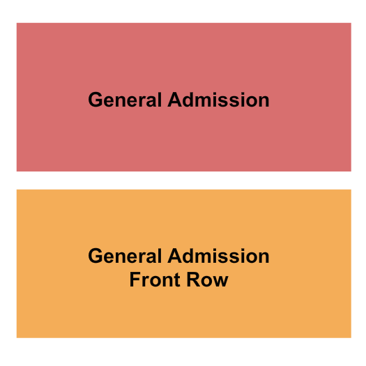 EastVille Comedy Club - Brooklyn Seating Chart: GA/Front Row