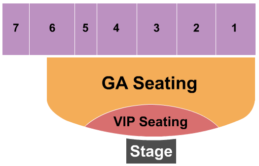 Eastern Idaho State Fair Seating Chart: Endstage w/ GA Seating