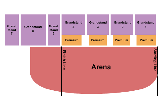 Eastern Idaho State Fair Seating Chart: Tractor Pull
