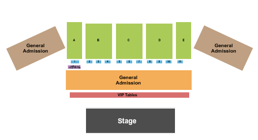 Eastern Sierra Tri-County Fairgrounds Seating Chart: Concert 2