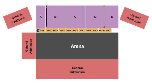 Eastern Sierra Tri-County Fairgrounds Seating Chart: Demo Derby