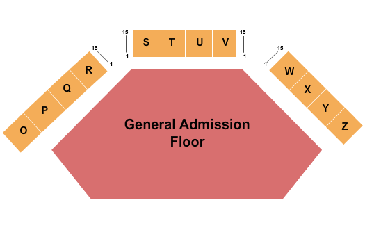 Eastern States Exposition - The Big E Xfinity Arena Seating Chart: Endstage GA Floor