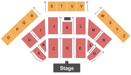 Eastern States Exposition - The Big E Xfinity Arena Seating Chart: End Stage