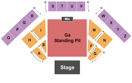 Eastern States Exposition - The Big E Xfinity Arena Seating Chart: Endstage Big Pit