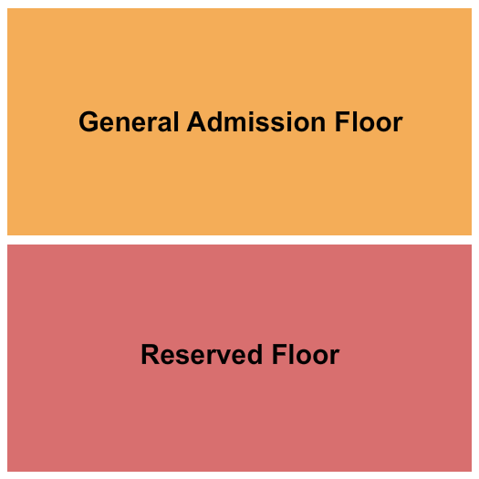 Eastside Bowl Seating Chart: GA & Reserved