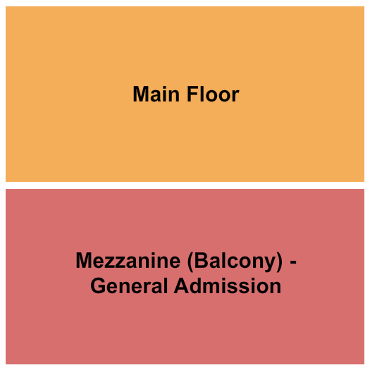 Eastside Bowl Seating Chart: MF/Mezz