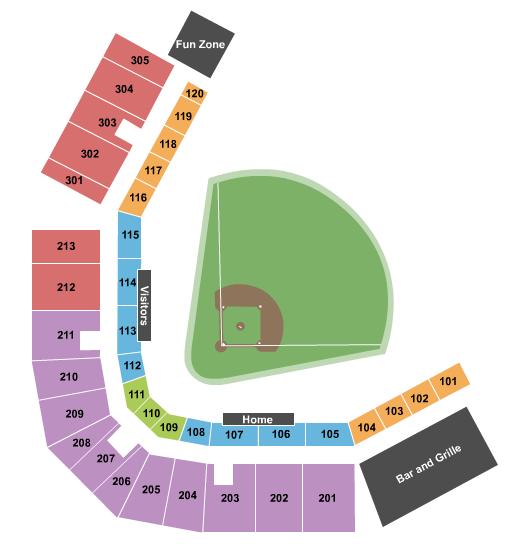 Eastwood Field Seating Chart