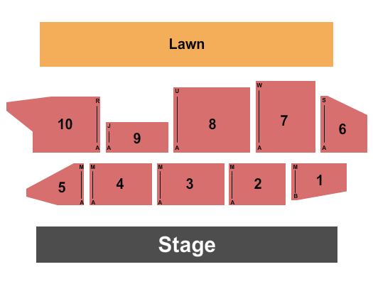 Echoa Ridge at Wet 'n' Wild Hawaii Seating Chart: Endstage