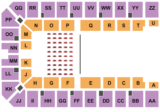 Ector County Coliseum Seating Chart: Rodeo 4