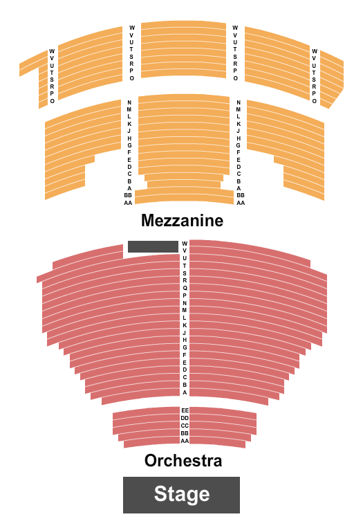 Ed Mirvish Theatre Seating Chart: Endstage 4