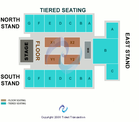 Edinburgh Castle Esplanade Seating Chart: End Stage