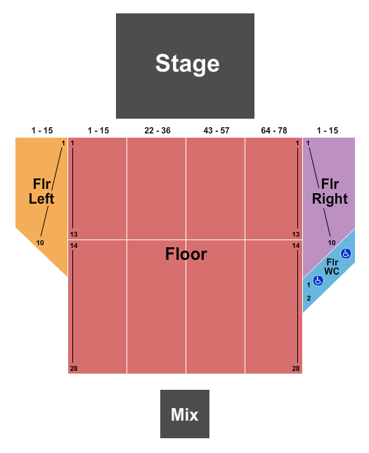 Edmonton EXPO Seating Chart