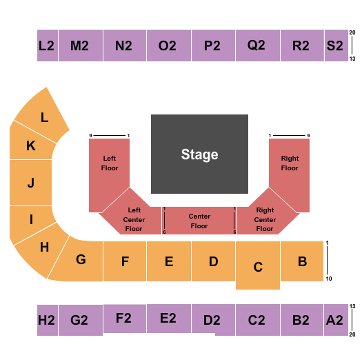 Edmonton EXPO Seating Chart: Singing Christmas Tree