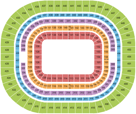 Summer Jam Seating Chart 2016