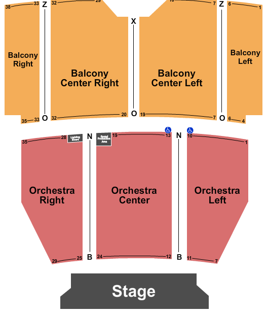 Egyptian Theatre - Boise Map