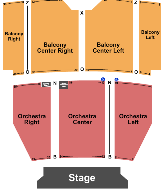 Colonial Theater Idaho Falls Seating Chart