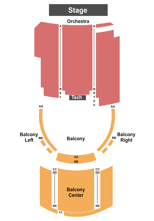 Eichelberger Performing Arts Center Seating Chart