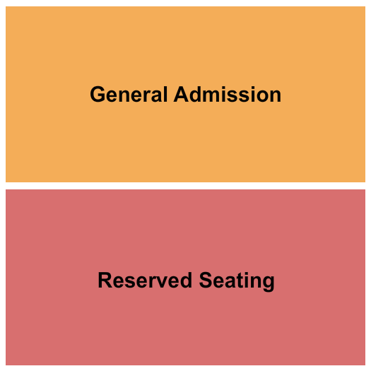 El Corazon Seating Chart: Reserved/GA