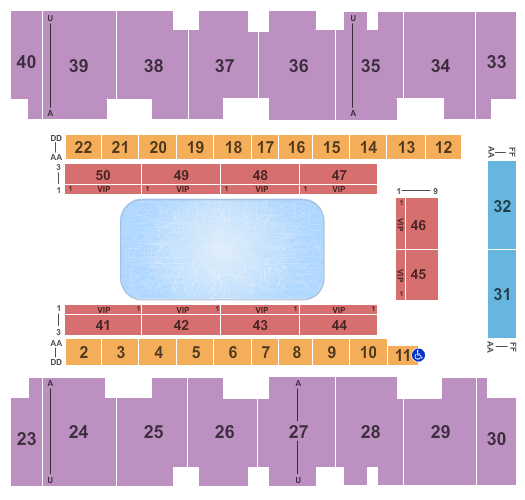 Disney On Ice El Paso Seating Chart