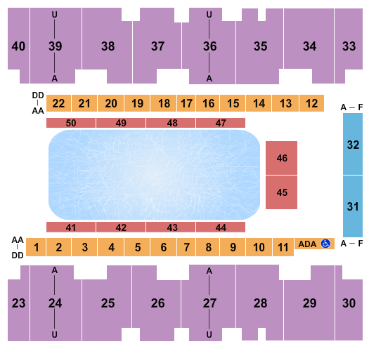 El Paso County Coliseum Seating Chart: Disney On Ice