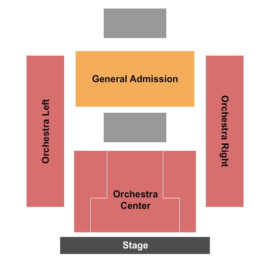 El Rey Theatre - Los Angeles Seating Chart: Endstage RSV & GA
