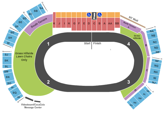 Eldora Speedway Map