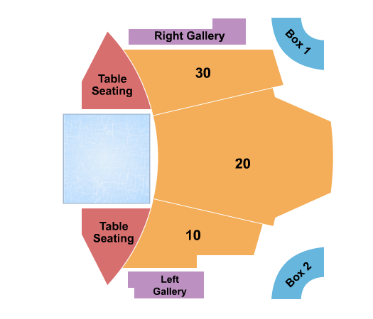 Eldorado Showroom at Eldorado Casino - NV Seating Chart: Christmas On Ice