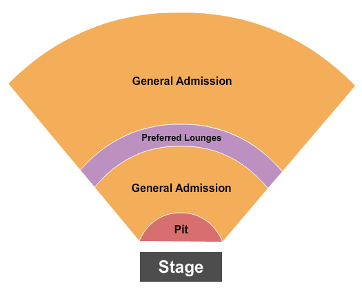 Elmwood Park Amphitheater Seating Chart: Endstage GA Pit