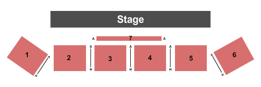 Embassy Suites by Hilton Loveland Conference Center Seating Chart: End Stage