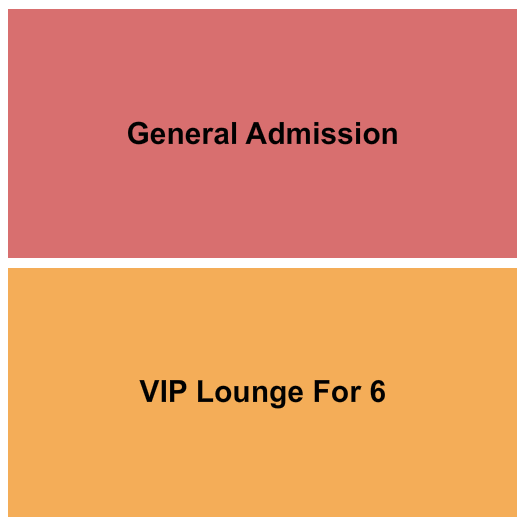 Ember Music Hall Seating Chart: GA/Lounge