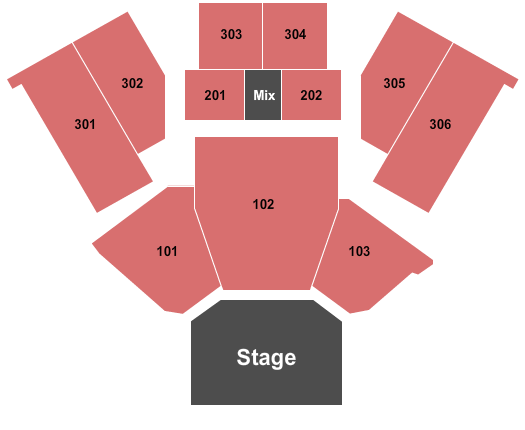 Emerald Queen Casino Seating Chart: Endstage 2