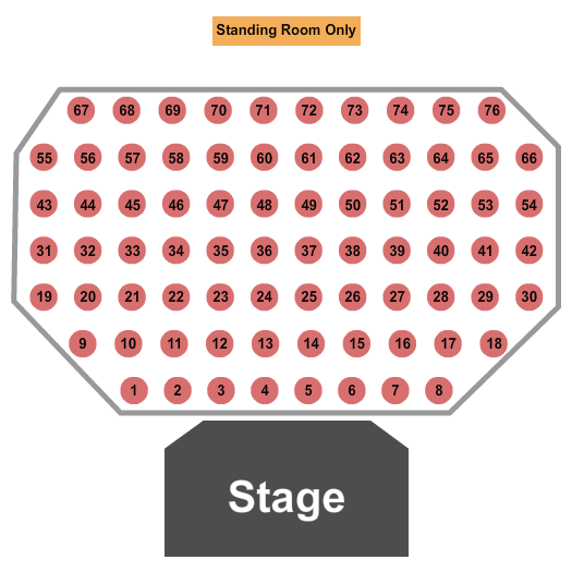 Emerald Queen Casino Seating Chart: Tables 2