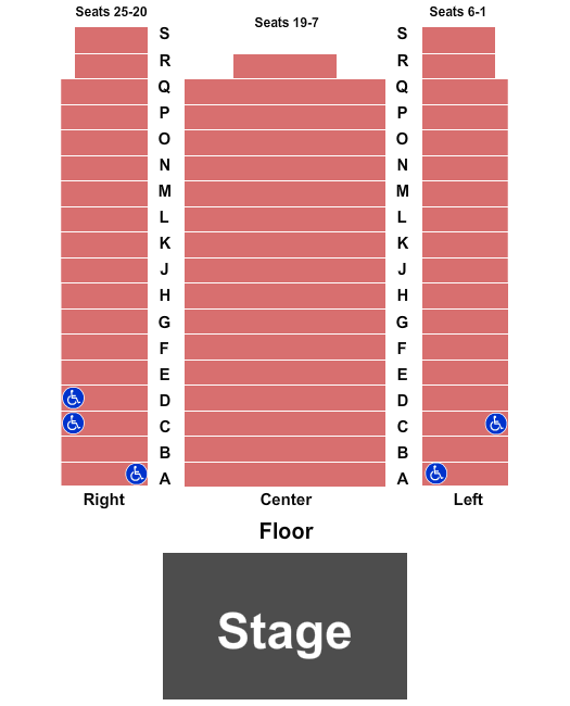 Seacoast Repertory Theatre Seating Chart