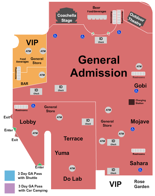 Empire Polo Field Seating Chart: Coachella