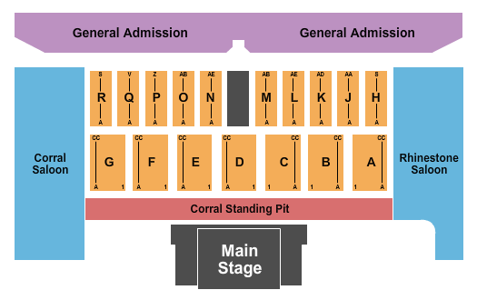 Empire Polo Field Seating Chart: Stagecoach 2