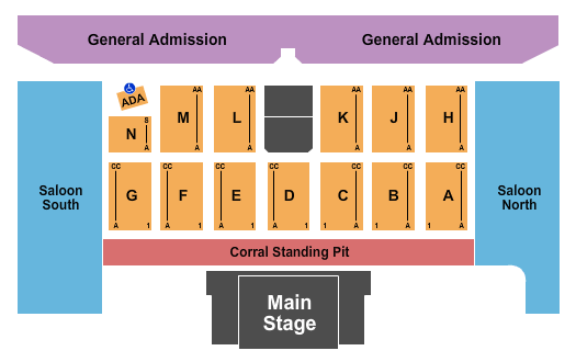 Empire Polo Field Seating Chart: Stagecoach