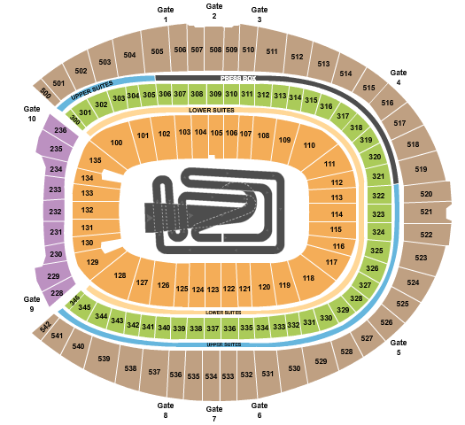 Empower Field At Mile High Seating Chart: SuperMotocross