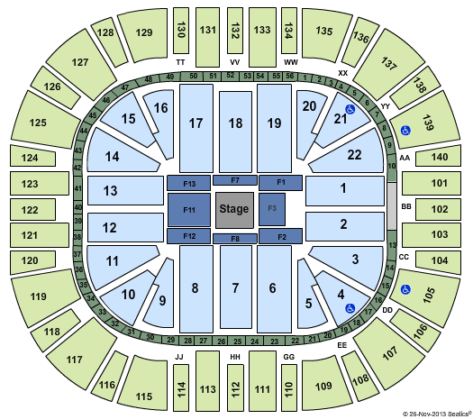 Vivint Smart Home Arena Seating Chart 3d