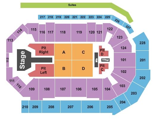 Enmarket Arena Seating Chart: Brandon Lake