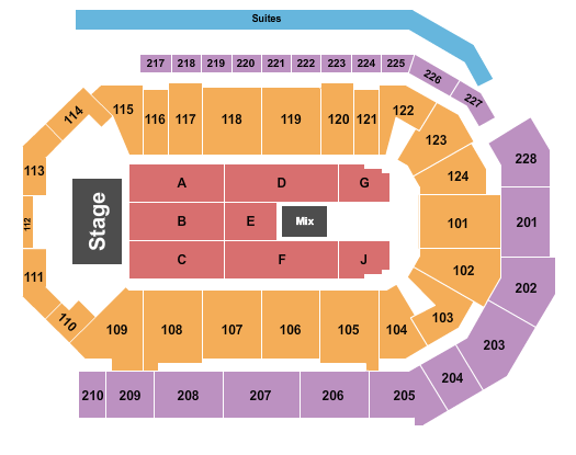 Enmarket Arena Seating Chart: Endstage 7