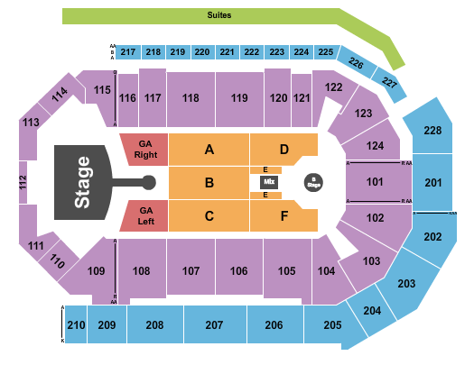 Enmarket Arena Seating Chart: Greta Van Fleet