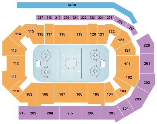 Enmarket Arena Seating Chart: Hockey