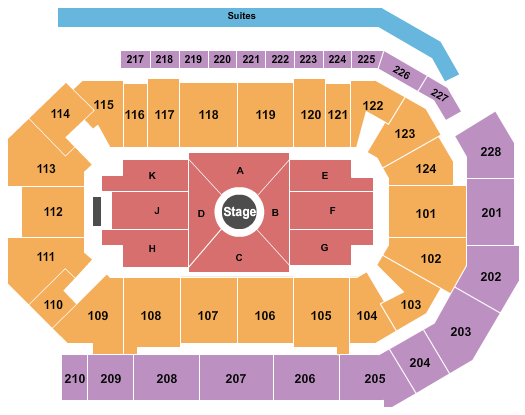 Enmarket Arena Seating Chart: Nate Bargatze